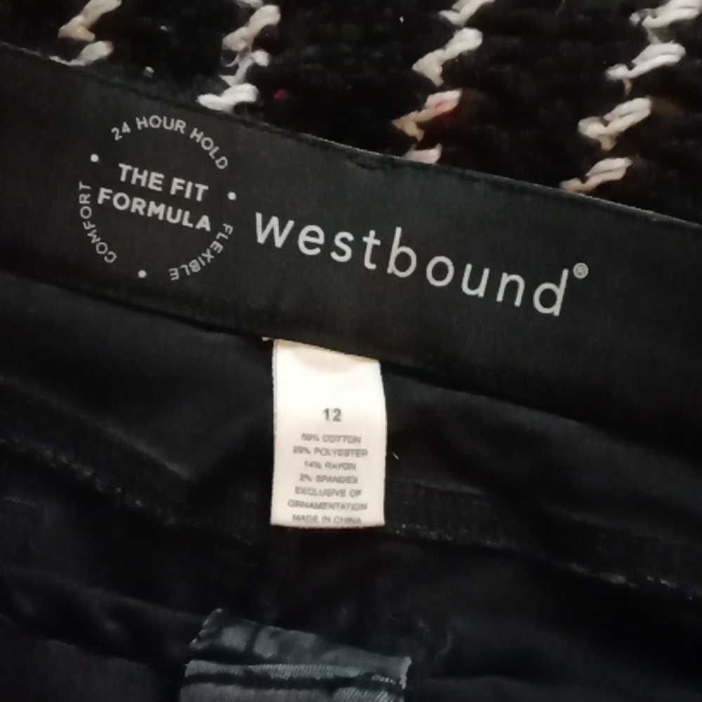Black jeans size 12 westbound